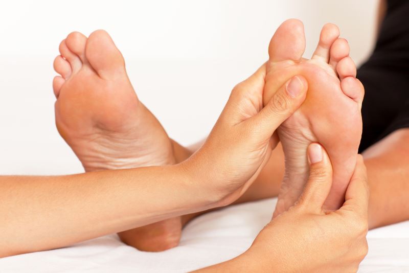 Fussreflexzonen-Therapie